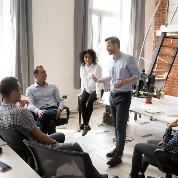 Team sviluppo software brainstorming esempio